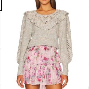 LoveShackFancy Luellan Pullover